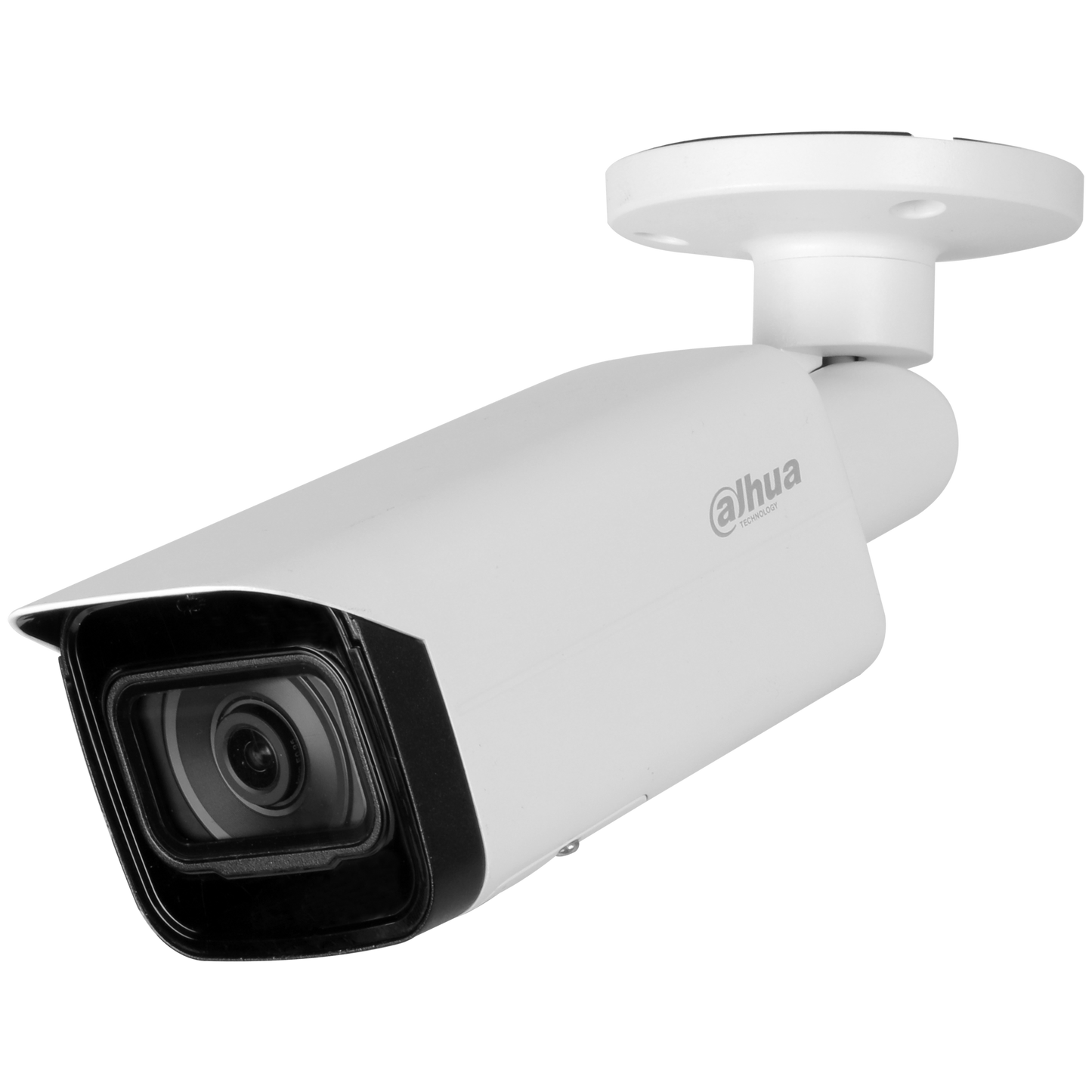 Cámara Dahua IP bullet con inteligencia artificial 5MP 3.6mm IR80 PoE IP67 IK10 Microfono