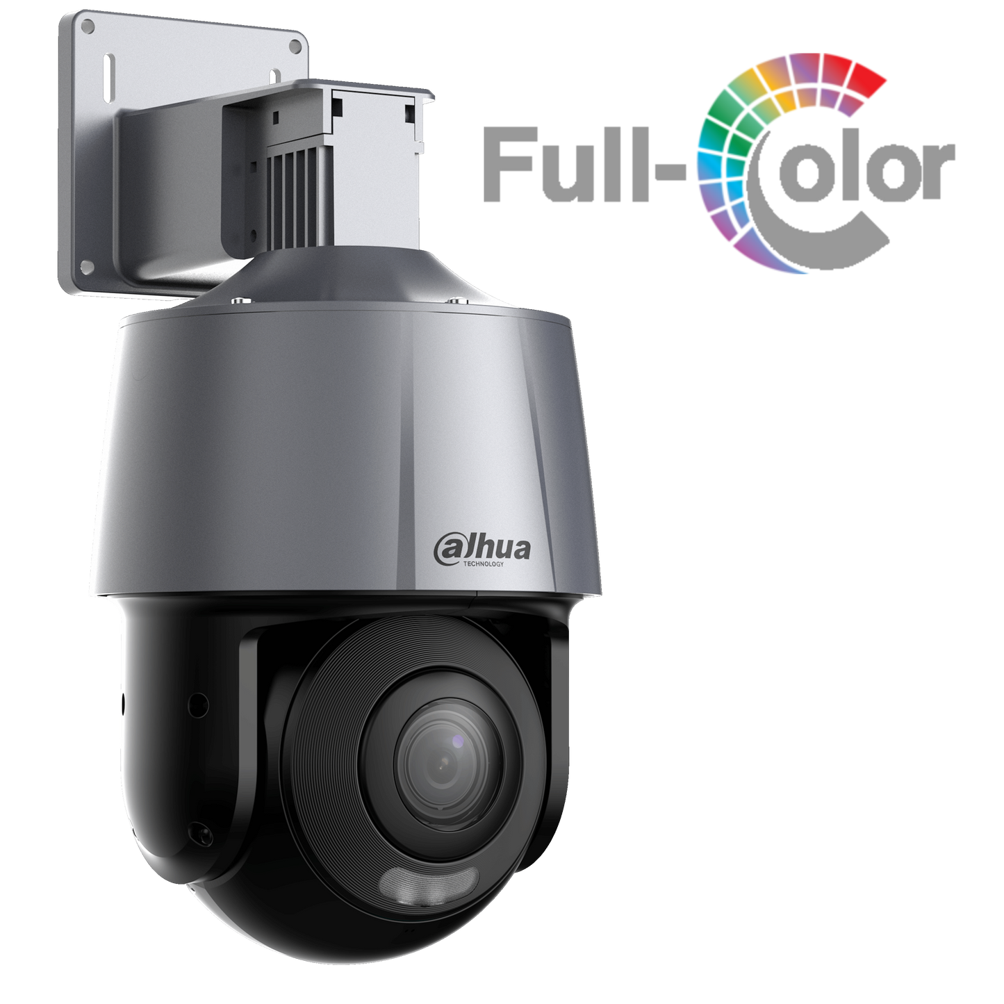 CÁMARA PT IP 2MP 4mm IP66 IVS Full-Color IR30 Y LUZ BLANCA DAHUA CON ALARMA DISUASIVA