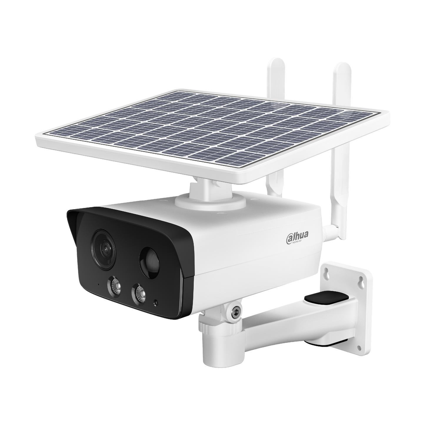 Cámara Dahua IP Bala 4G con Panel Solar 4MP 2.8mm IR50 LED30 IP67 Dahua