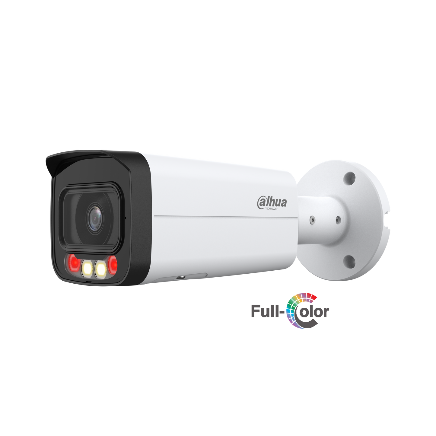 Cámara Dahua IP Bala 8MP 3.6mm IR60 y LED 50 PoE IP67 Soporta Micro SD Microfono