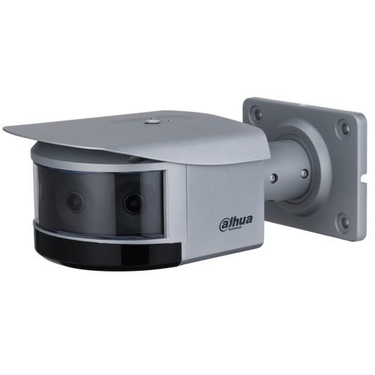 Cámara Dahua IP Bala con inteligencia 4x2MP 2.8mm IR30 Alarma 2/2 Audio 1/1 Slot MicroSD IP67 IK10