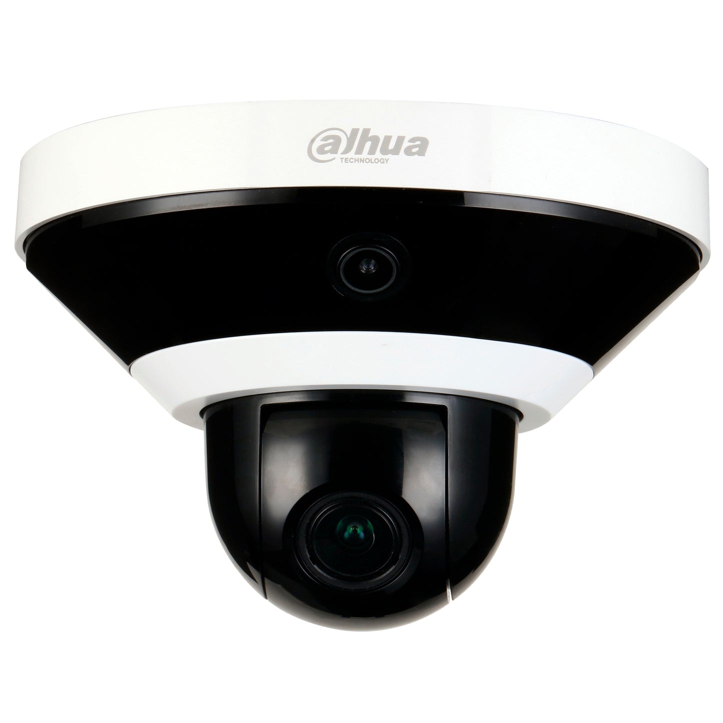 Camara Dahua IP Domo 3x2MP IR15 PoE+ Slot MicroSd IVS + PTZ 2MP 5X