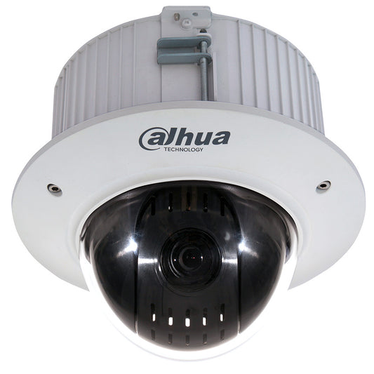 Cámara Dahua IP PTZ 2MP 12X PoE+ Alarma 2/1 Audio 1/1 Slot MicroSD Starlight IVS IK10