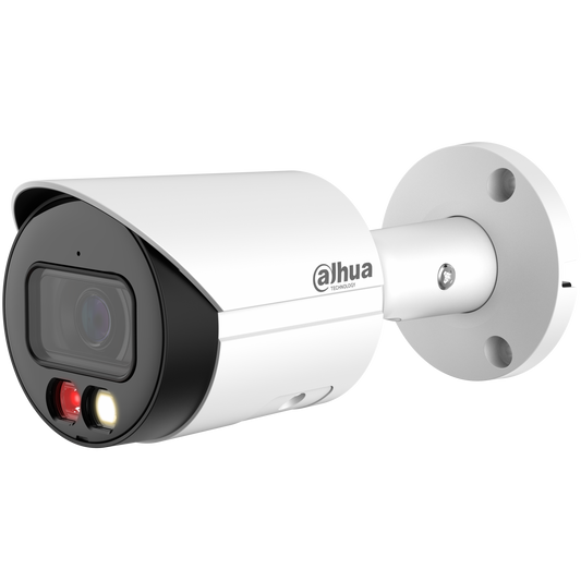 Cámara Dahua IP bala WizSense 2MP 2.8mm IR30 y Led 30 PoE IP67 WDR Starlight Dahua con mic