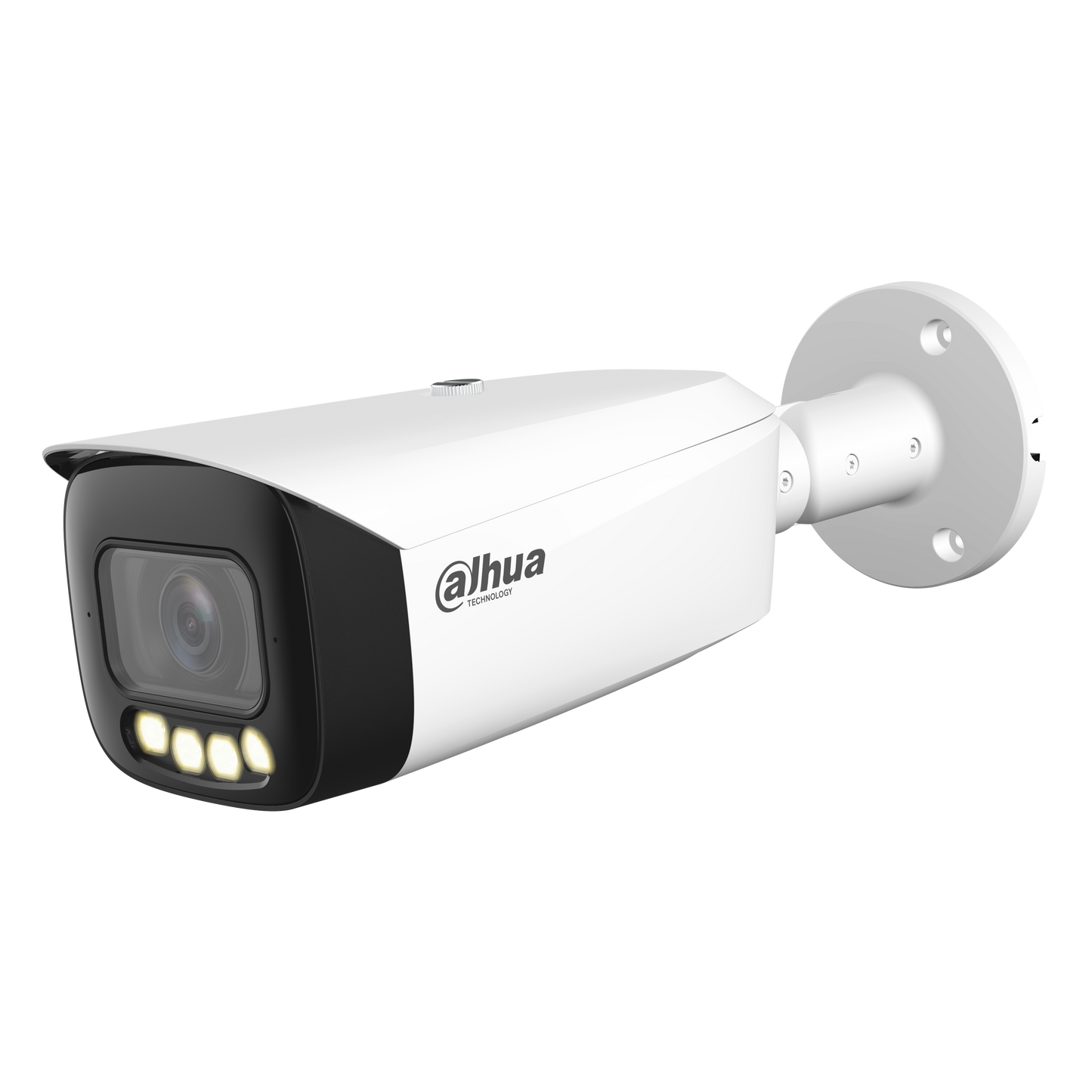 Cámara Dahua IP bullet AI 8MP 2.8mm LED 60m PoE Alarma 1/1 Mic y Spekaer ePoE Soporta Micro SD
