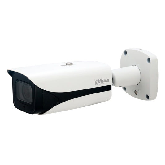 Cámara Dahua IP bullet con inteligencia artificial 2MP 2.7-12mm IR50 PoE Alarma 2/1 Audio 1/1 IP67 IK10 Soporta Micro SD