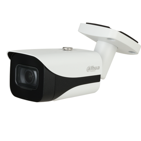 Cámara Dahua IP bullet con inteligencia artificial 4MP 2.8mm IR50 PoE IP67 Soporta Micro SD ePoE