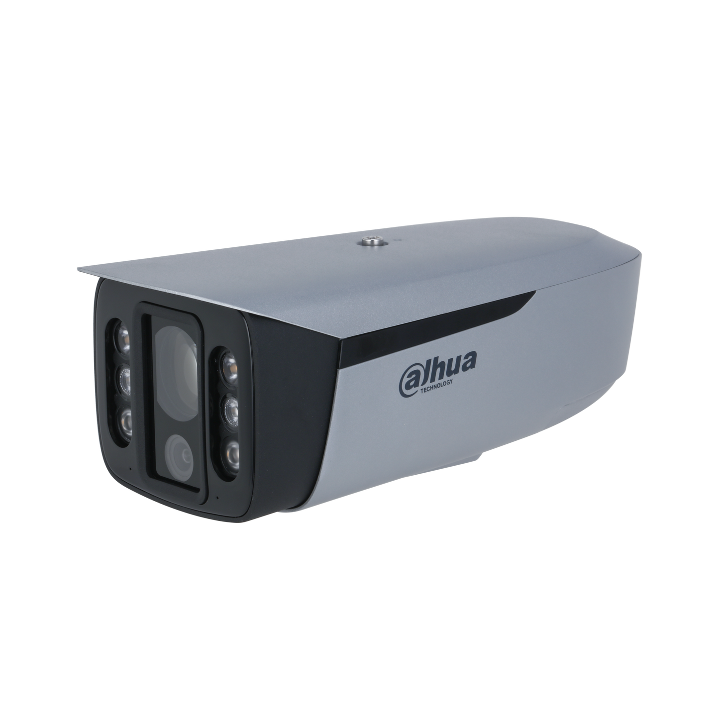 Cámara Dahua IP bullet doble lente : 4MP 3.6mm + 4MP 8-32mm Reconocimiento facial Conteo de Personas