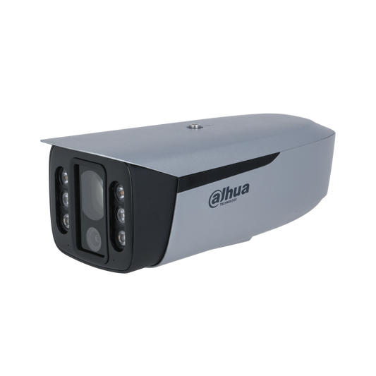 Cámara Dahua IP bullet doble lente : 4MP 3.6mm + 4MP 8-32mm Reconocimiento facial Conteo de Personas