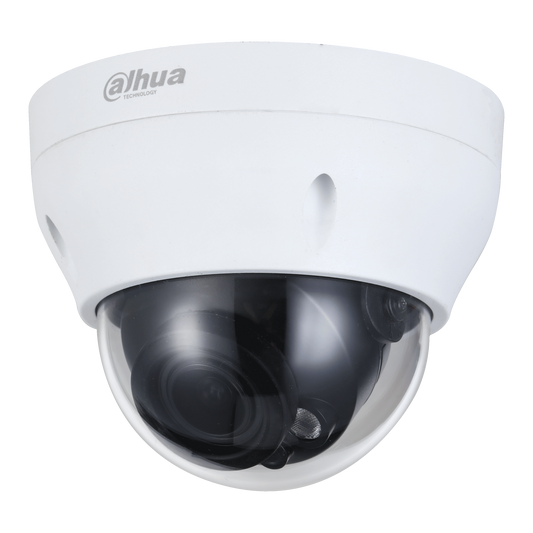 Cámara Dahua IP domo 2MP 2.8-12mm Motor IR40 PoE IP67 Soporta Micro SD