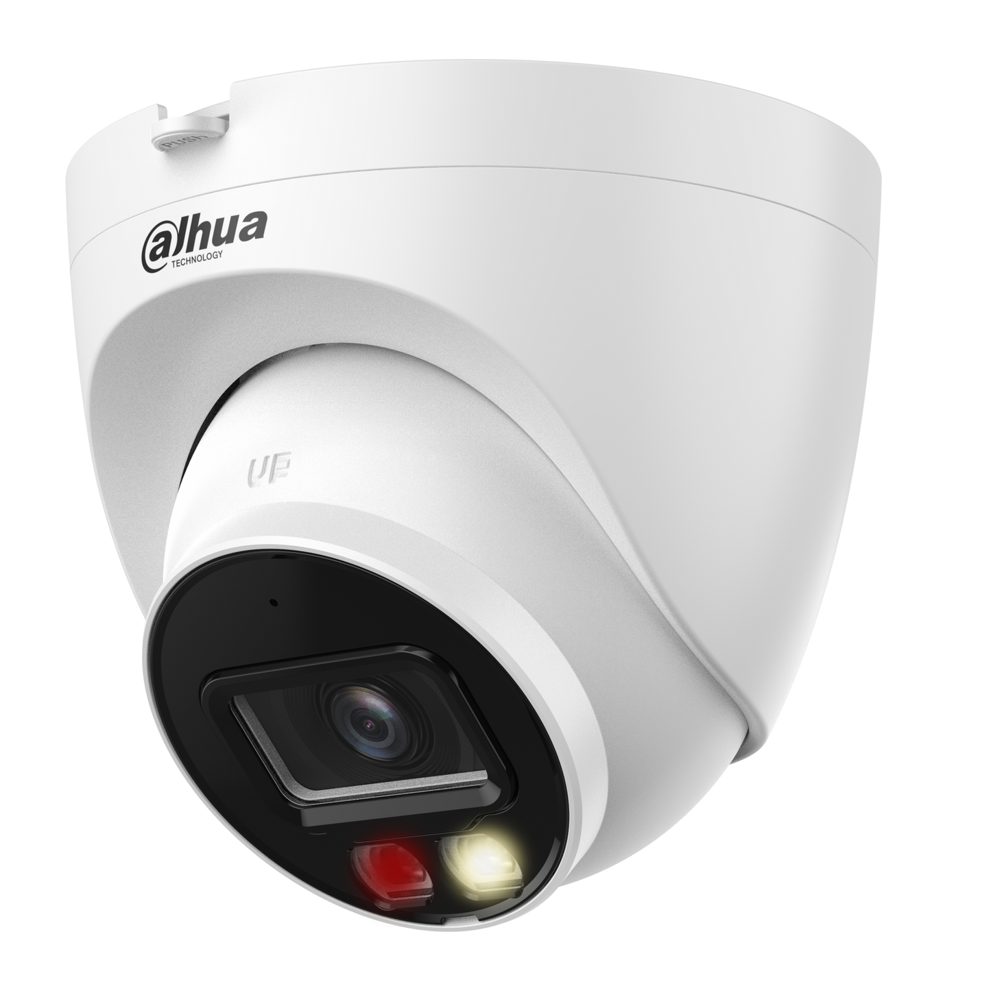 Cámara Dahua IP domo 6MP 2.8mm IR30 y Led 30 PoE IP67 Dahua con microfono