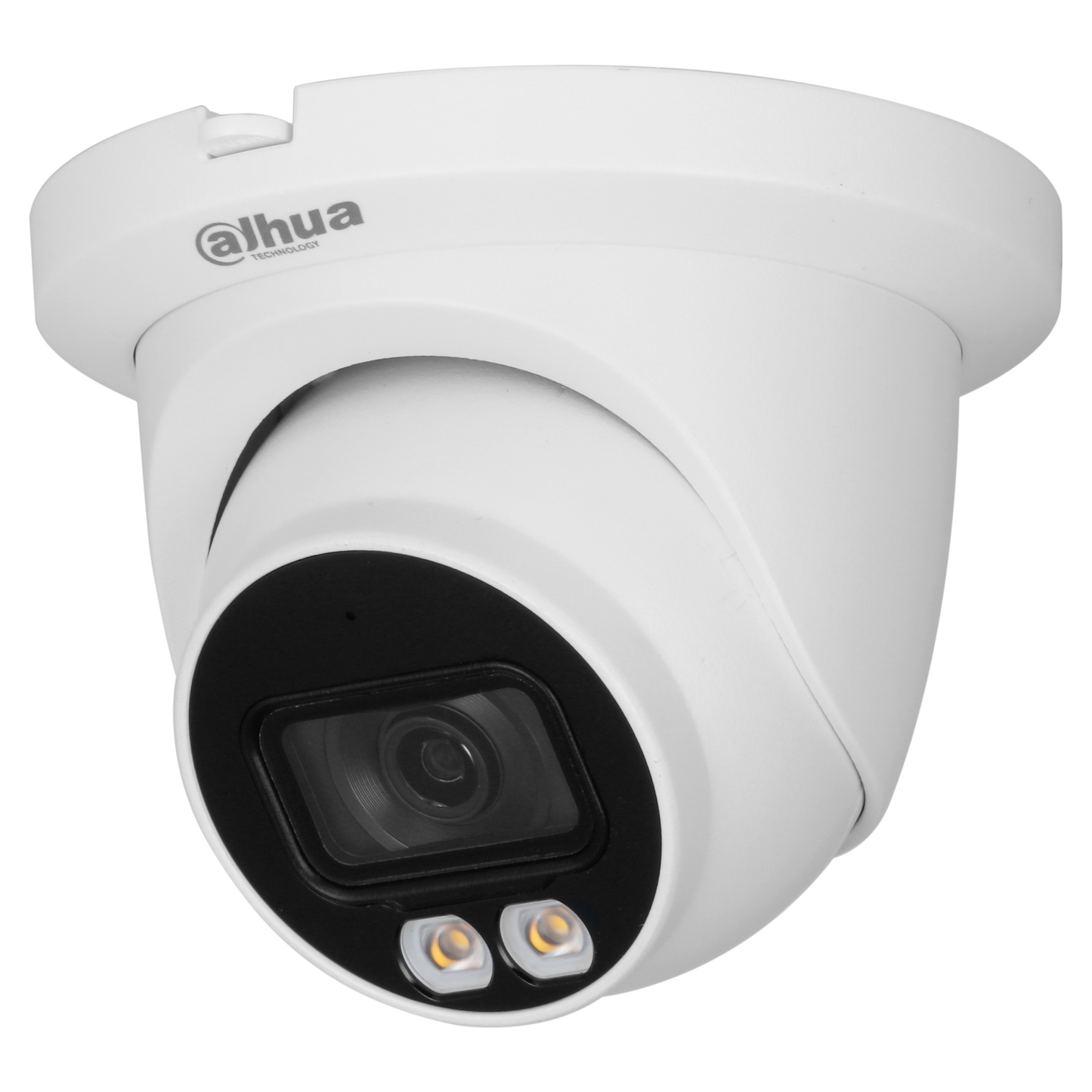 Camara Dahua IP domo Full-Color con inteligencia 5MP 3.6mm LED 30M PoE IP67 Microfono integrado