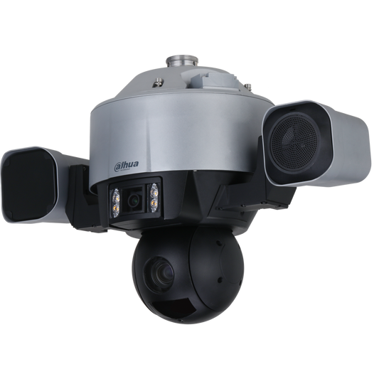 Camara IP PTZ Dahua Dual 4MP 25x + 8-32mm ANPR Estacionamiento ilegal IP67